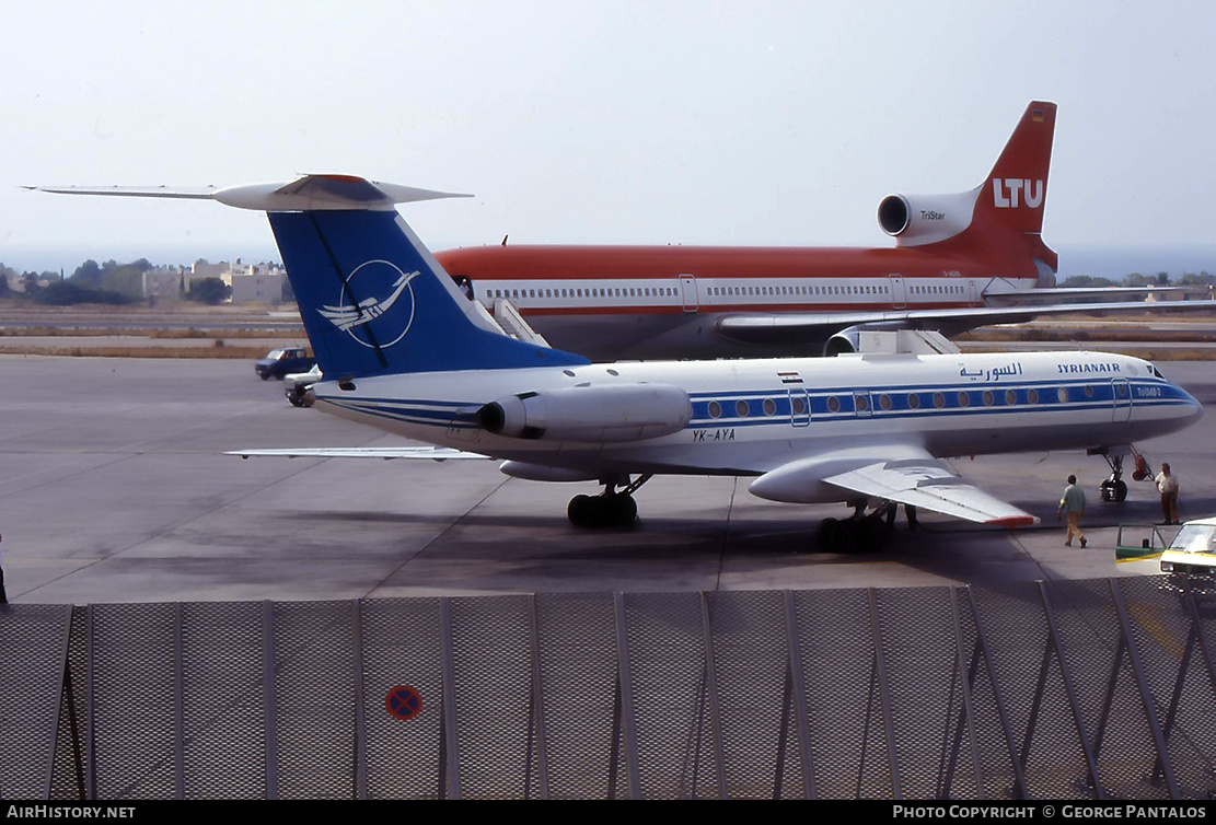 Aircraft Photo of YK-AYA | Tupolev Tu-134B-3 | Syrian Air | AirHistory.net #839279