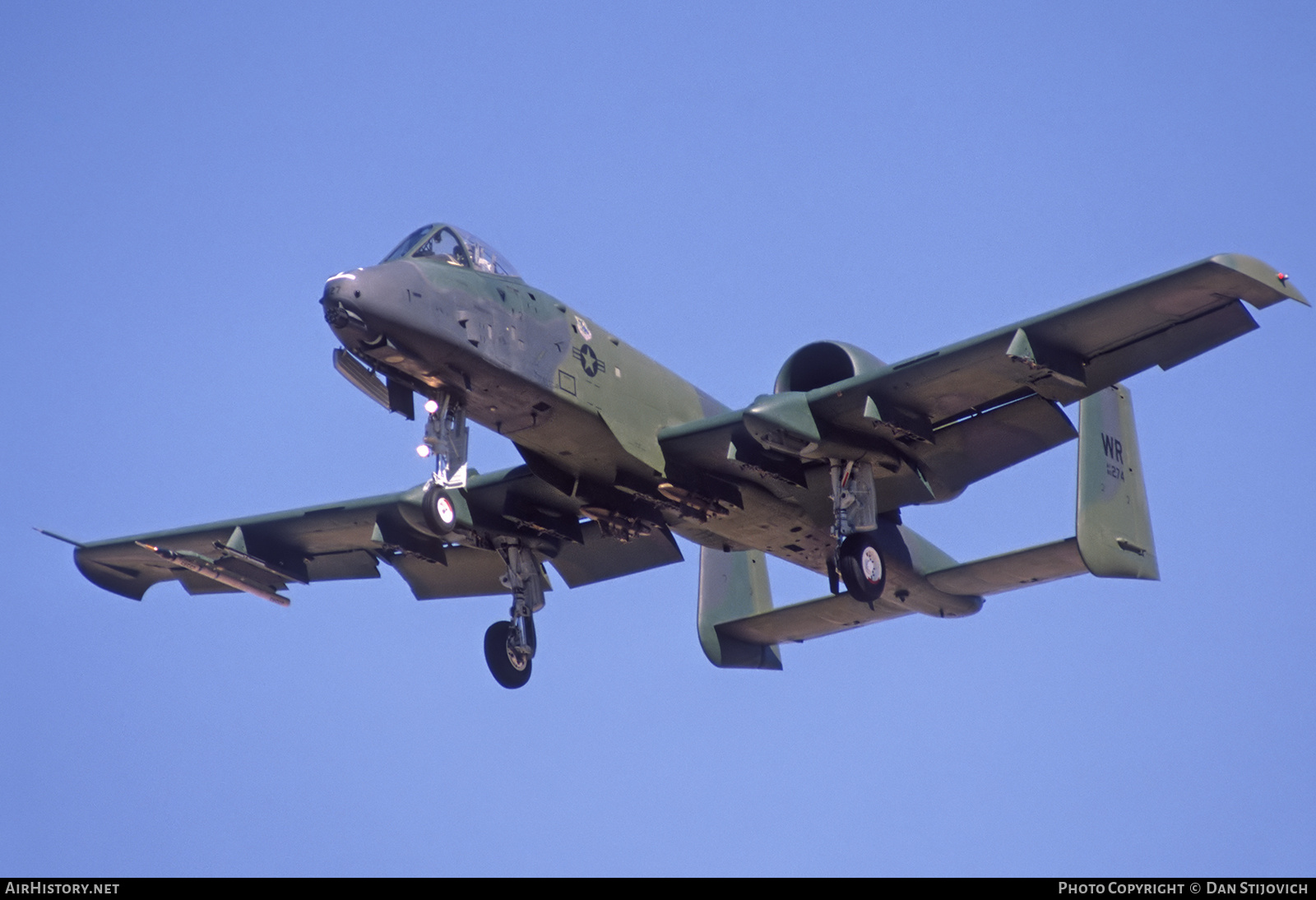 Aircraft Photo of 80-0274 / AF80-274 | Fairchild A-10A Thunderbolt II | USA - Air Force | AirHistory.net #839282
