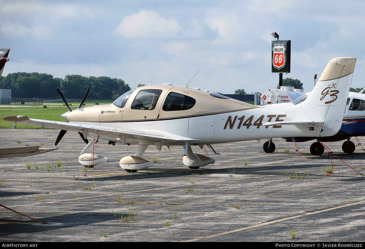 Aircraft Photo of N144TE | Cirrus SR-22 G3-GTSX | AirHistory.net #839290