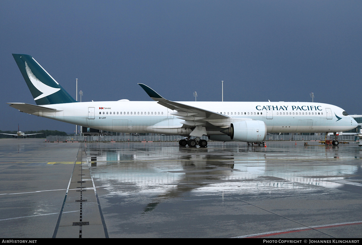 Aircraft Photo of B-LRT | Airbus A350-941 | Cathay Pacific Airways | AirHistory.net #839291
