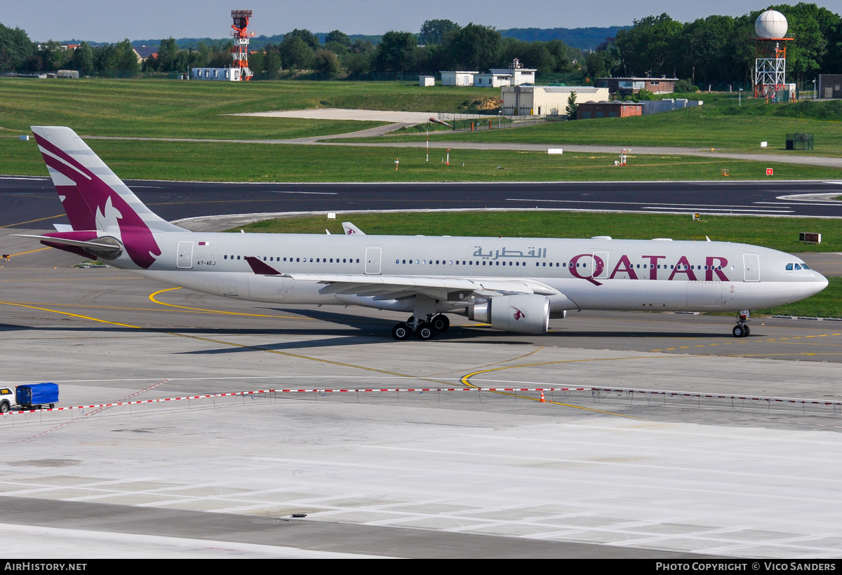 Aircraft Photo of A7-AEJ | Airbus A330-302 | Qatar Airways | AirHistory.net #839310