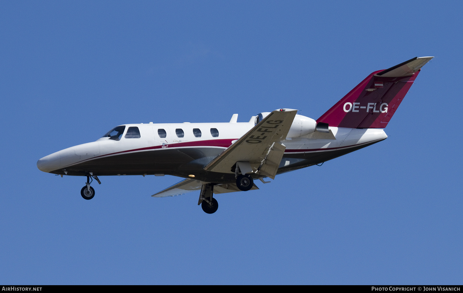 Aircraft Photo of OE-FLG | Cessna 525 CitationJet | AirHistory.net #839318