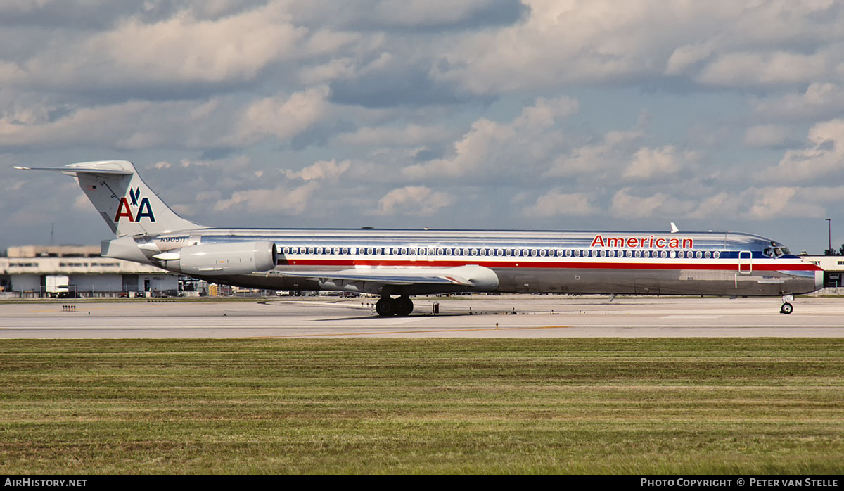 Aircraft Photo of N90511 | McDonnell Douglas MD-82 (DC-9-82) | American Airlines | AirHistory.net #839329