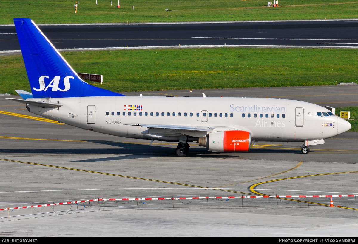 Aircraft Photo of SE-DNX | Boeing 737-683 | Scandinavian Airlines - SAS | AirHistory.net #839337