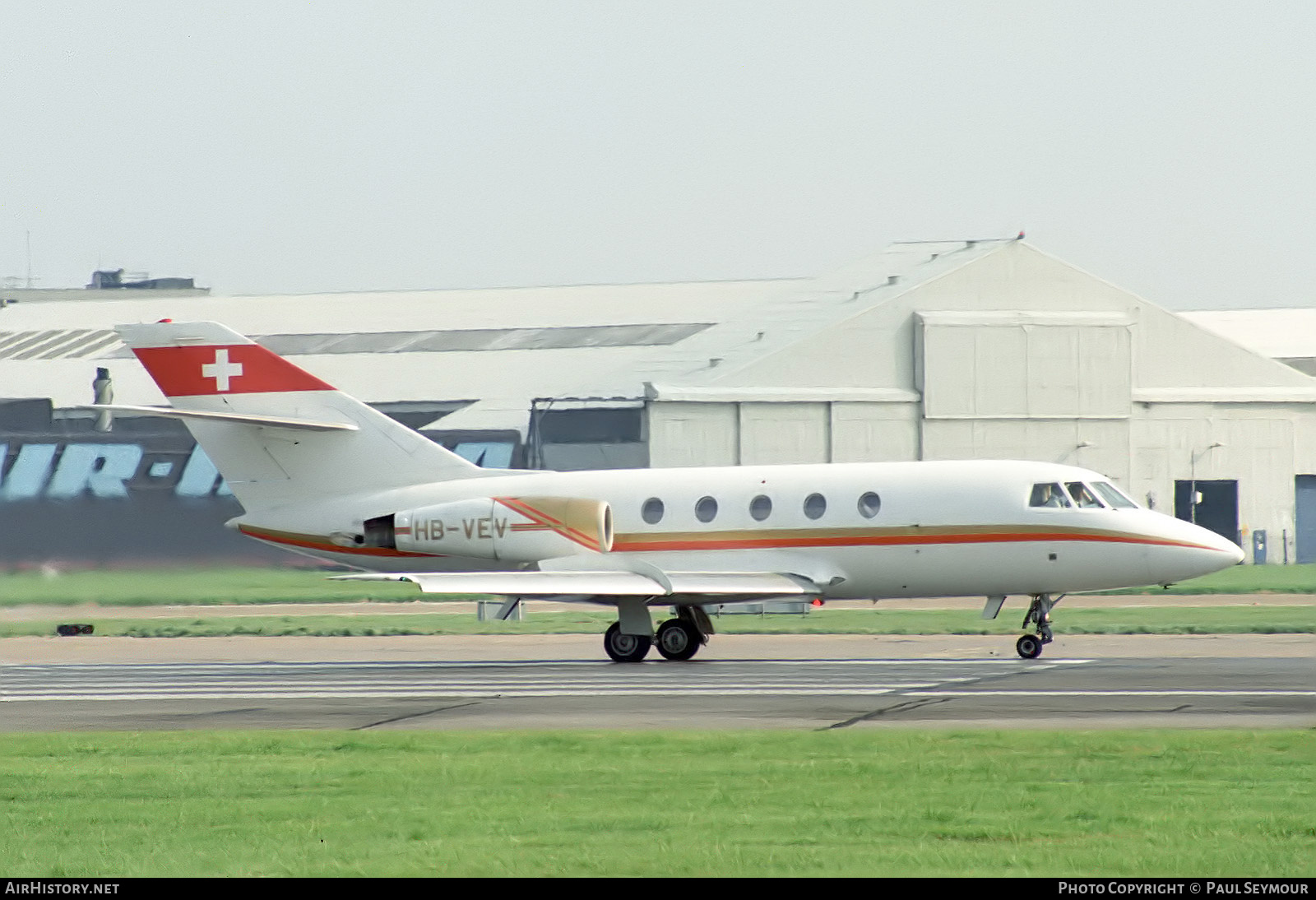 Aircraft Photo of HB-VEV | Dassault Falcon 20F | AirHistory.net #839345