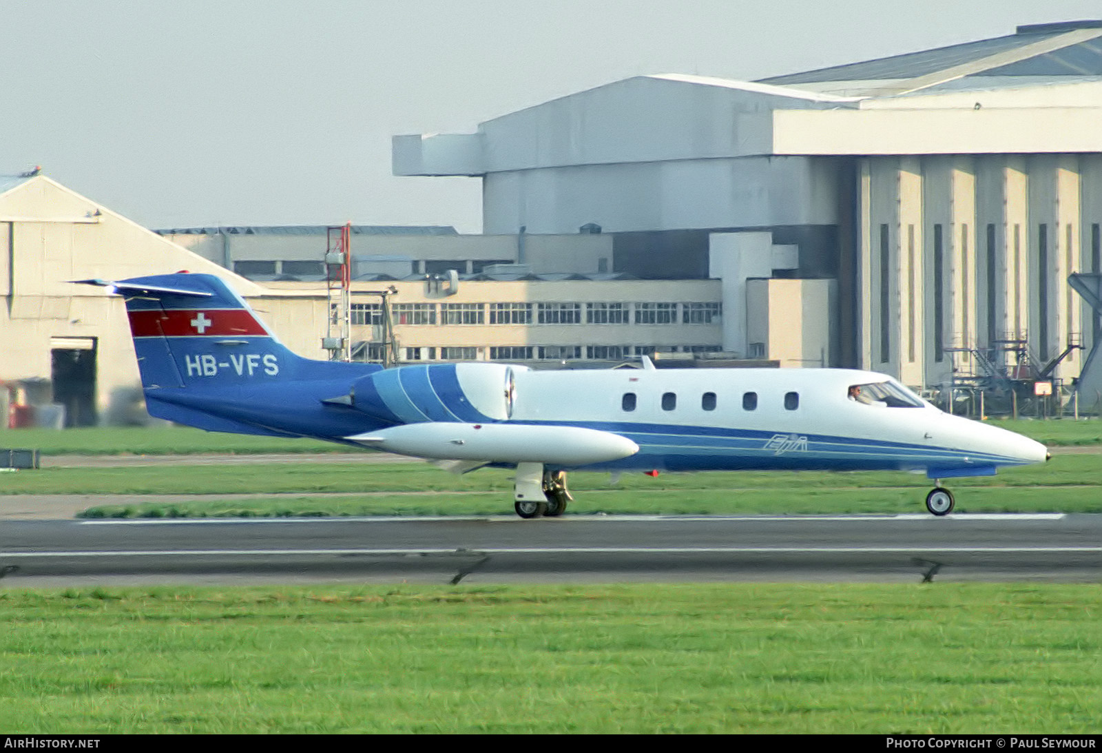 Aircraft Photo of HB-VFS | Gates Learjet 36A | Executive Jet Aviation - EJA | AirHistory.net #839347