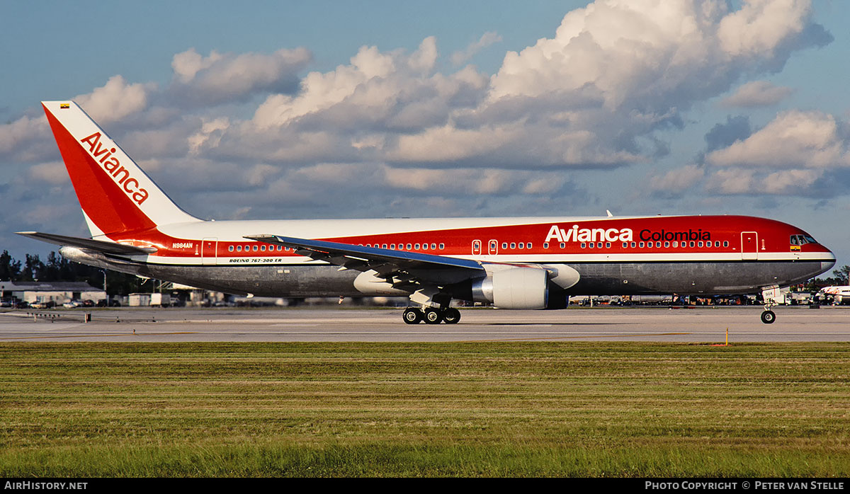 Aircraft Photo of N984AN | Boeing 767-383/ER | Avianca | AirHistory.net #839353