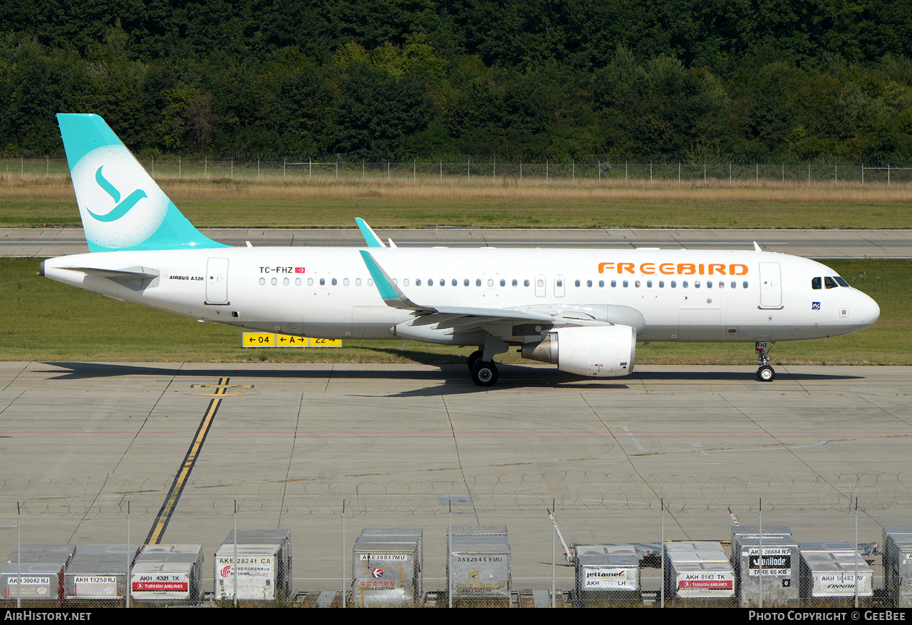 Aircraft Photo of TC-FHZ | Airbus A320-214 | Freebird Airlines | AirHistory.net #839363