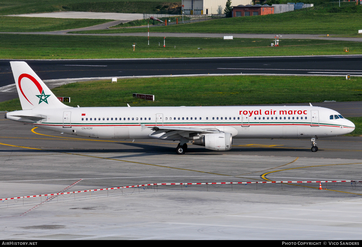 Aircraft Photo of CN-ROM | Airbus A321-211 | Royal Air Maroc - RAM | AirHistory.net #839377