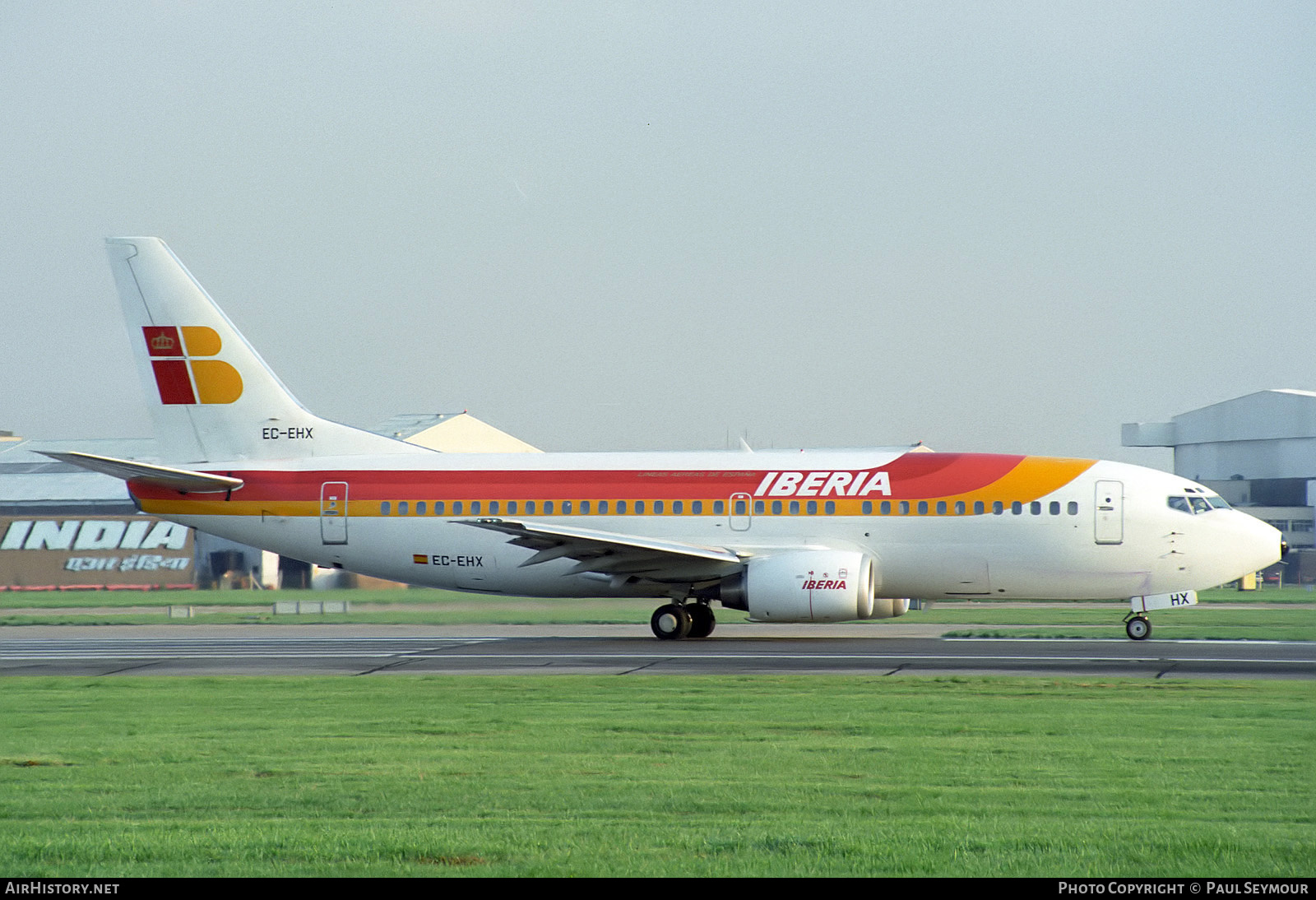 Aircraft Photo of EC-EHX | Boeing 737-3A4 | Iberia | AirHistory.net #839388