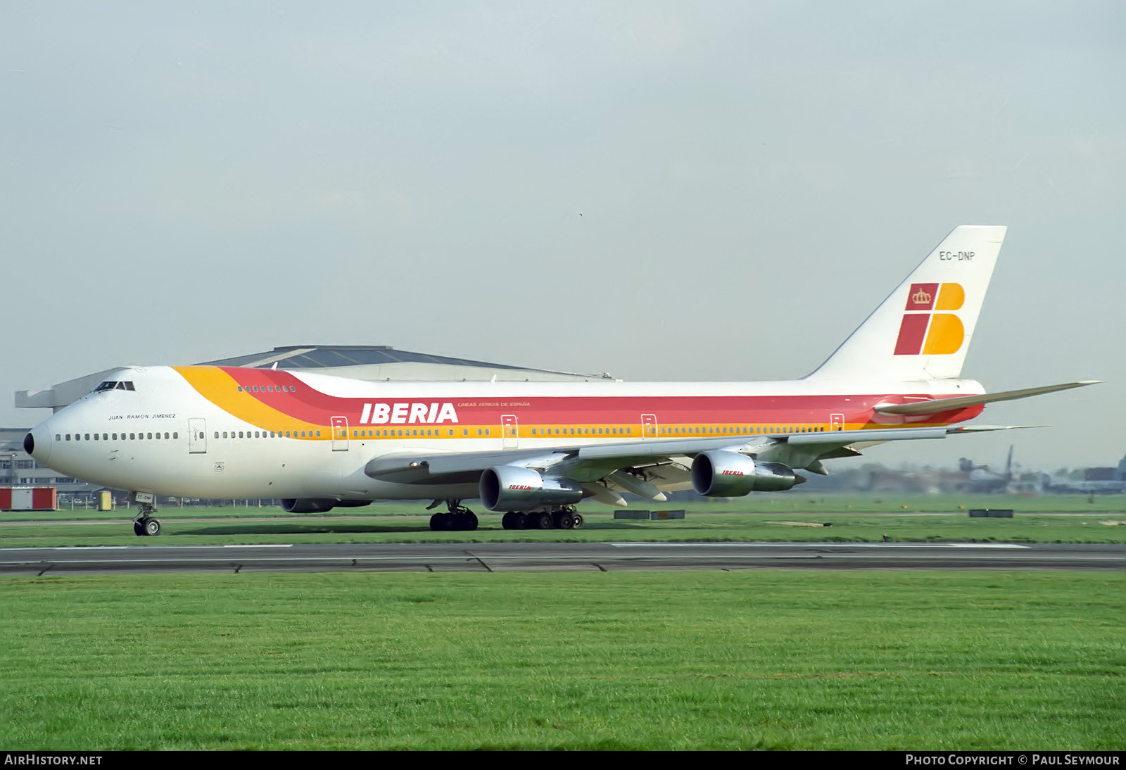 Aircraft Photo of EC-DNP | Boeing 747-256B | Iberia | AirHistory.net #839404