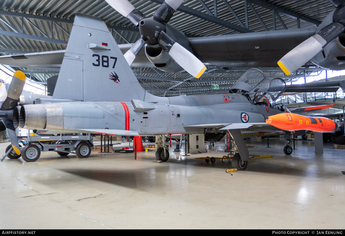 Aircraft Photo of 387 | Northrop F-5B Freedom Fighter | Norway - Air Force | AirHistory.net #839405