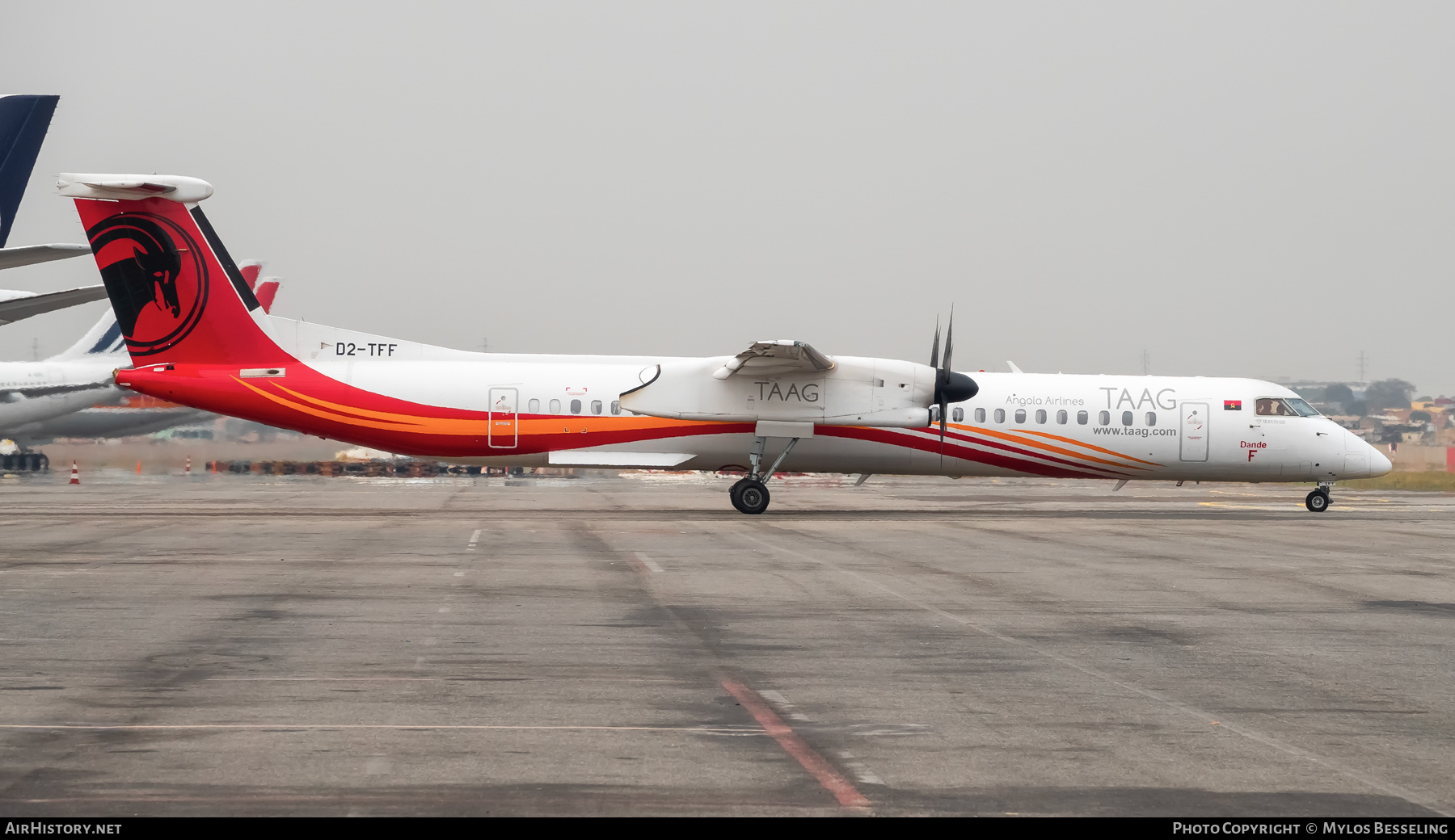 Aircraft Photo of D2-TFF | Bombardier DHC-8-402 Dash 8 | AirHistory.net #839411