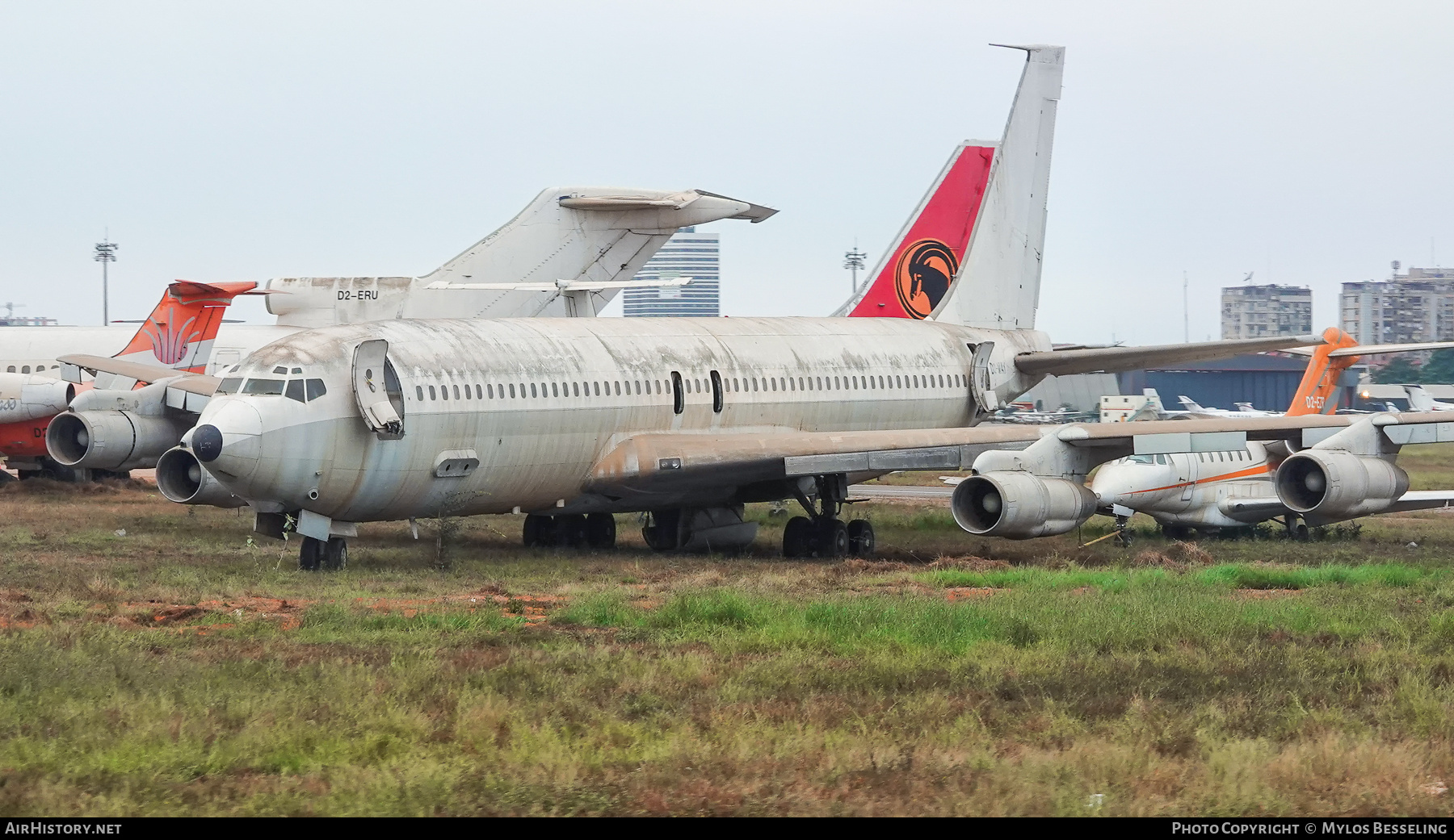 Aircraft Photo of D2-MAY | Boeing 707-321B | Angola - Air Force | AirHistory.net #839414