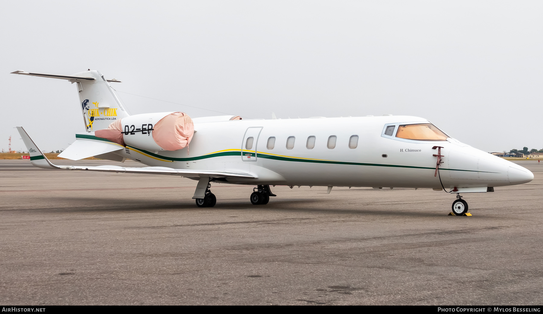 Aircraft Photo of D2-EPC | Learjet 60XR | Chik-Chik Aeronaútica | AirHistory.net #839415