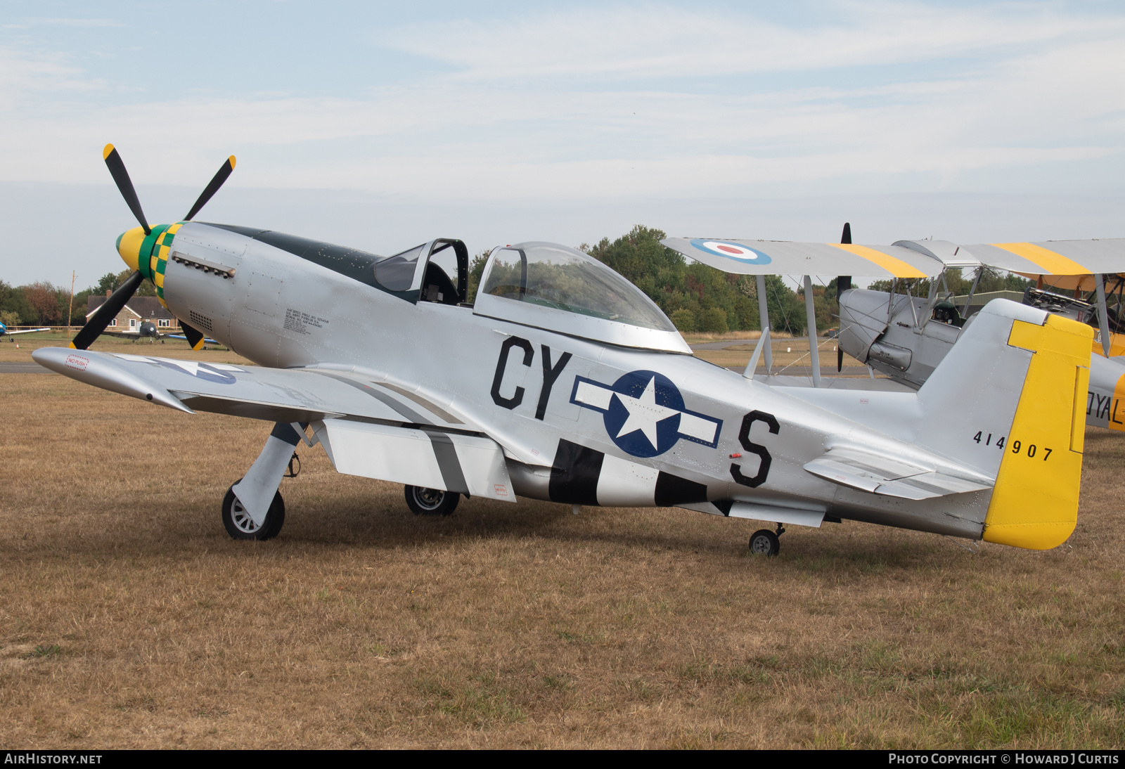 Aircraft Photo of G-DHYS / 414907 | Titan T-51 Mustang | USA - Air Force | AirHistory.net #839422