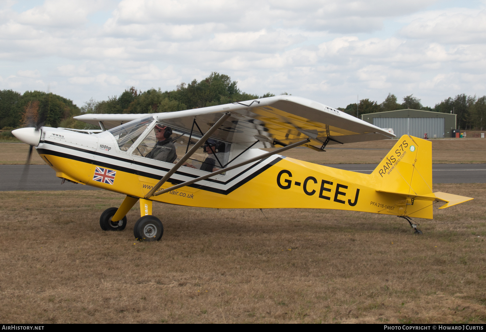 Aircraft Photo of G-CEEJ | Rans S-7S Courier | AirHistory.net #839425