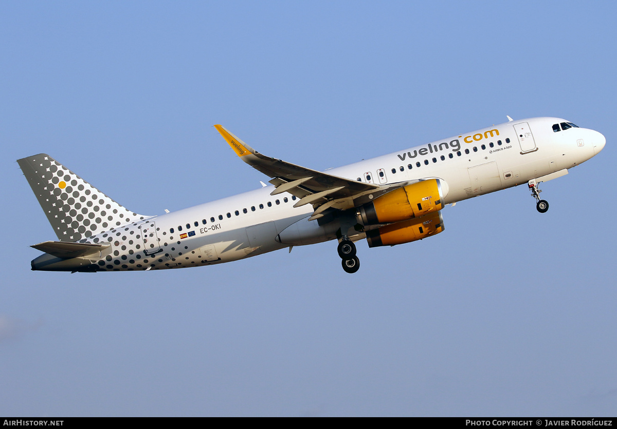 Aircraft Photo of EC-OKI | Airbus A320-232 | Vueling Airlines | AirHistory.net #839493