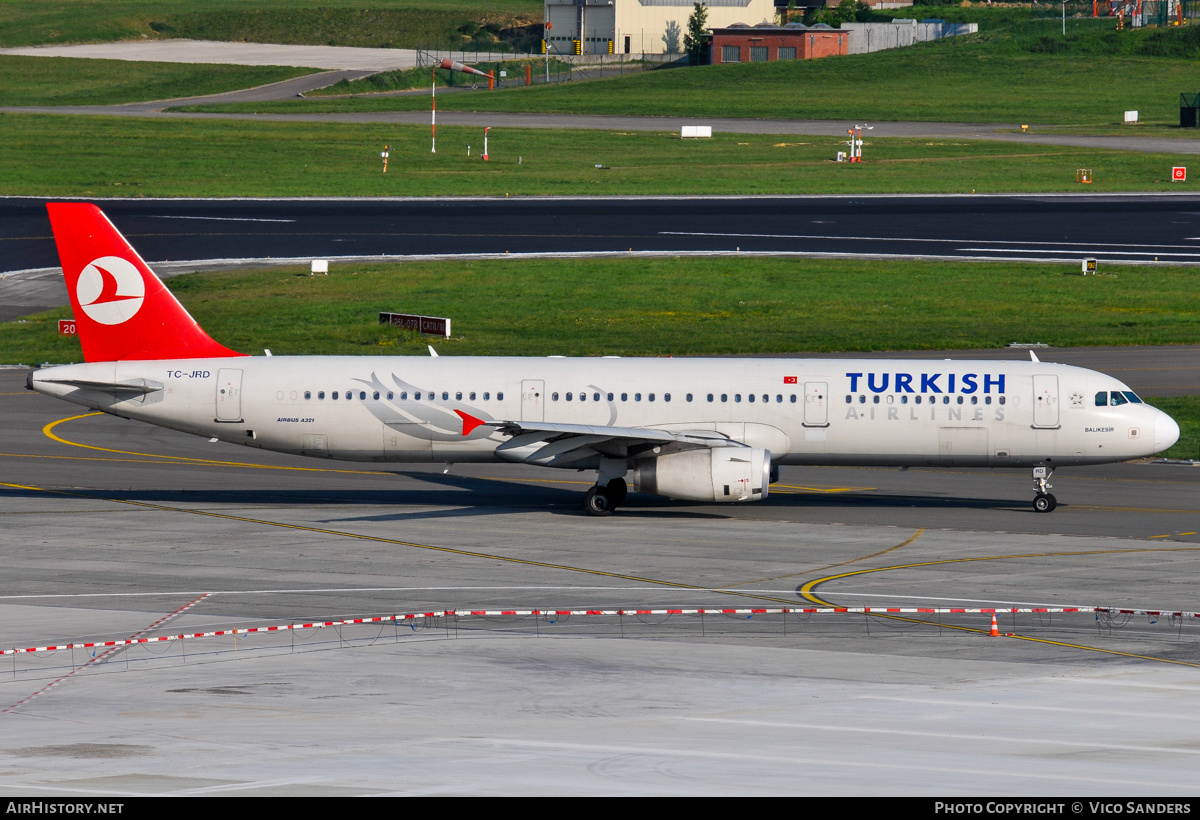 Aircraft Photo of TC-JRD | Airbus A321-231 | Turkish Airlines | AirHistory.net #839503