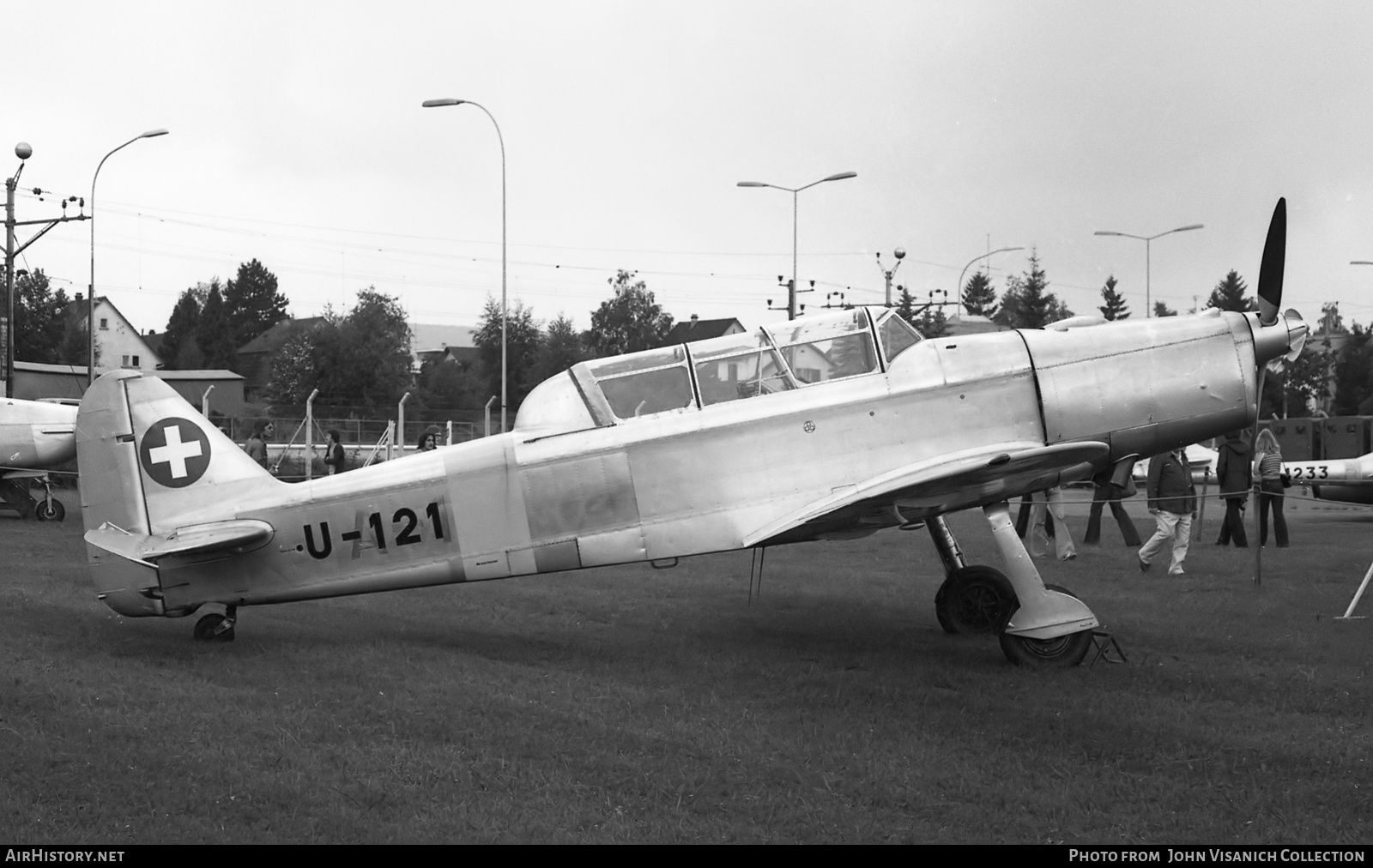 Aircraft Photo of U-121 | Pilatus P-2 | Switzerland - Air Force | AirHistory.net #839508