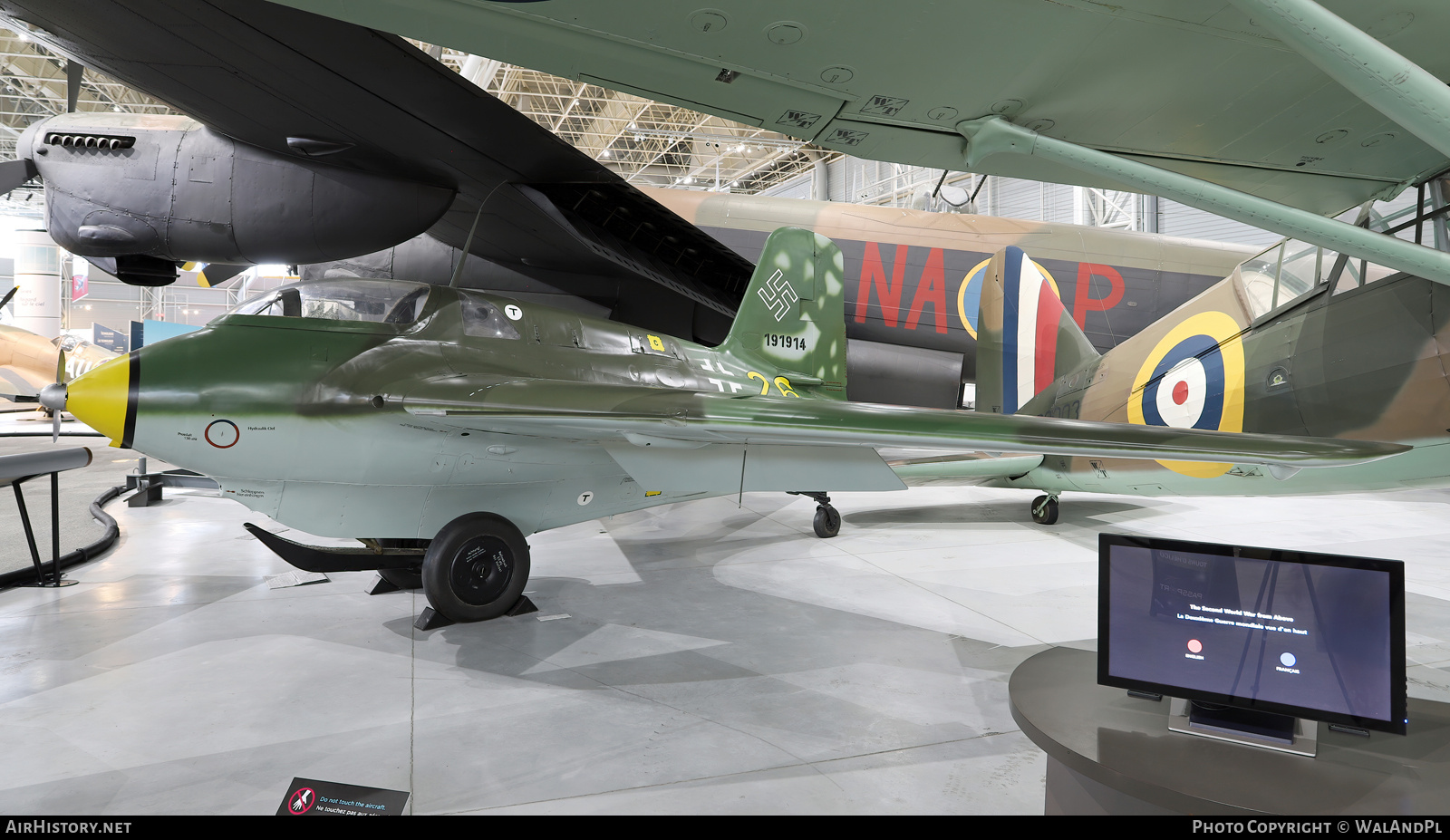 Aircraft Photo of 191914 | Messerschmitt Me-163B-1A Komet | Germany - Air Force | AirHistory.net #839518