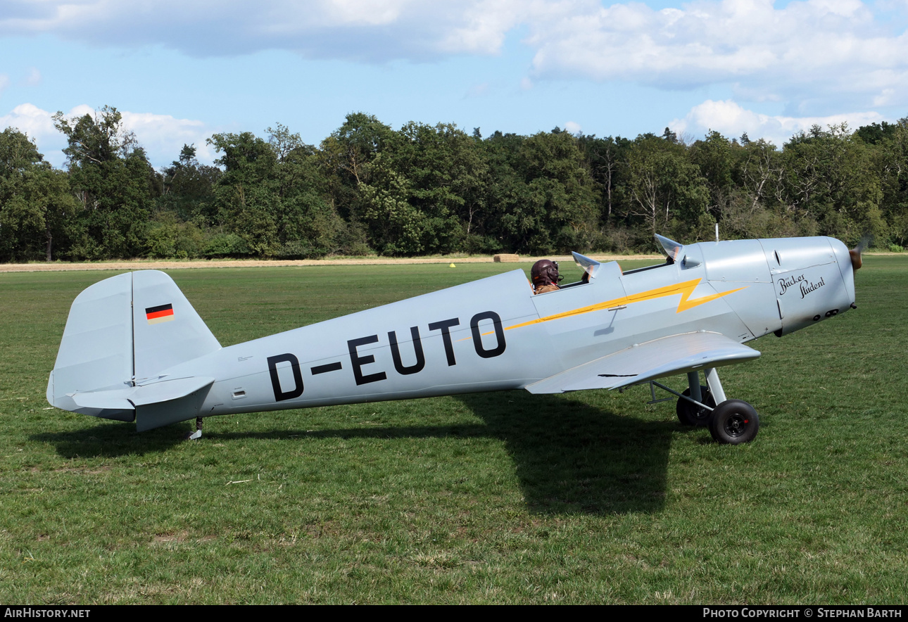 Aircraft Photo of D-EUTO | Bücker Bü 180B-1 Student | AirHistory.net #839521