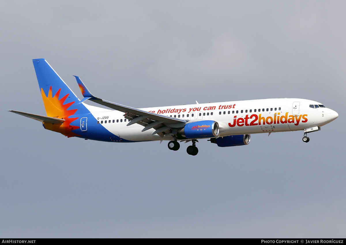 Aircraft Photo of G-JZDD | Boeing 737-8JP | Jet2 Holidays | AirHistory.net #839528