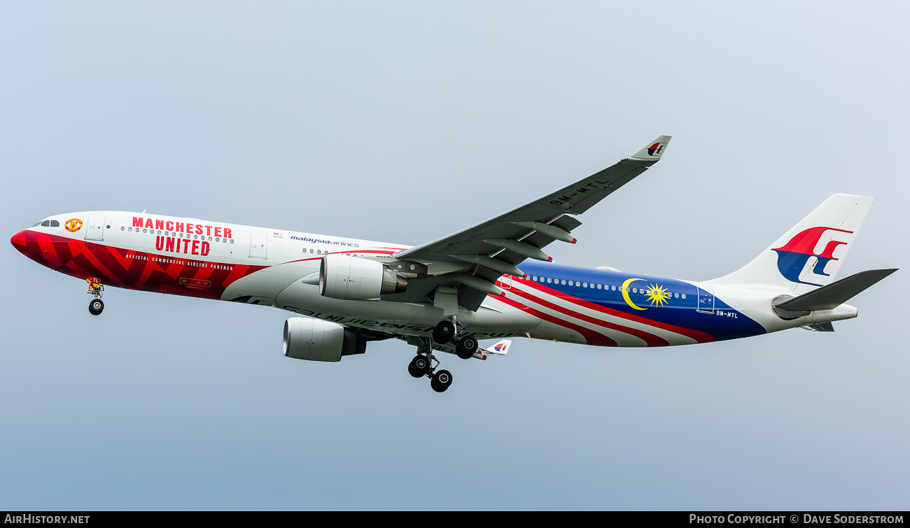 Aircraft Photo of 9M-MTL | Airbus A330-323E | Malaysia Airlines | AirHistory.net #839540