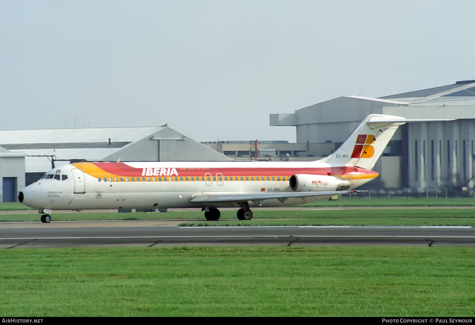 Aircraft Photo of EC-BYI | McDonnell Douglas DC-9-32 | Iberia | AirHistory.net #839543