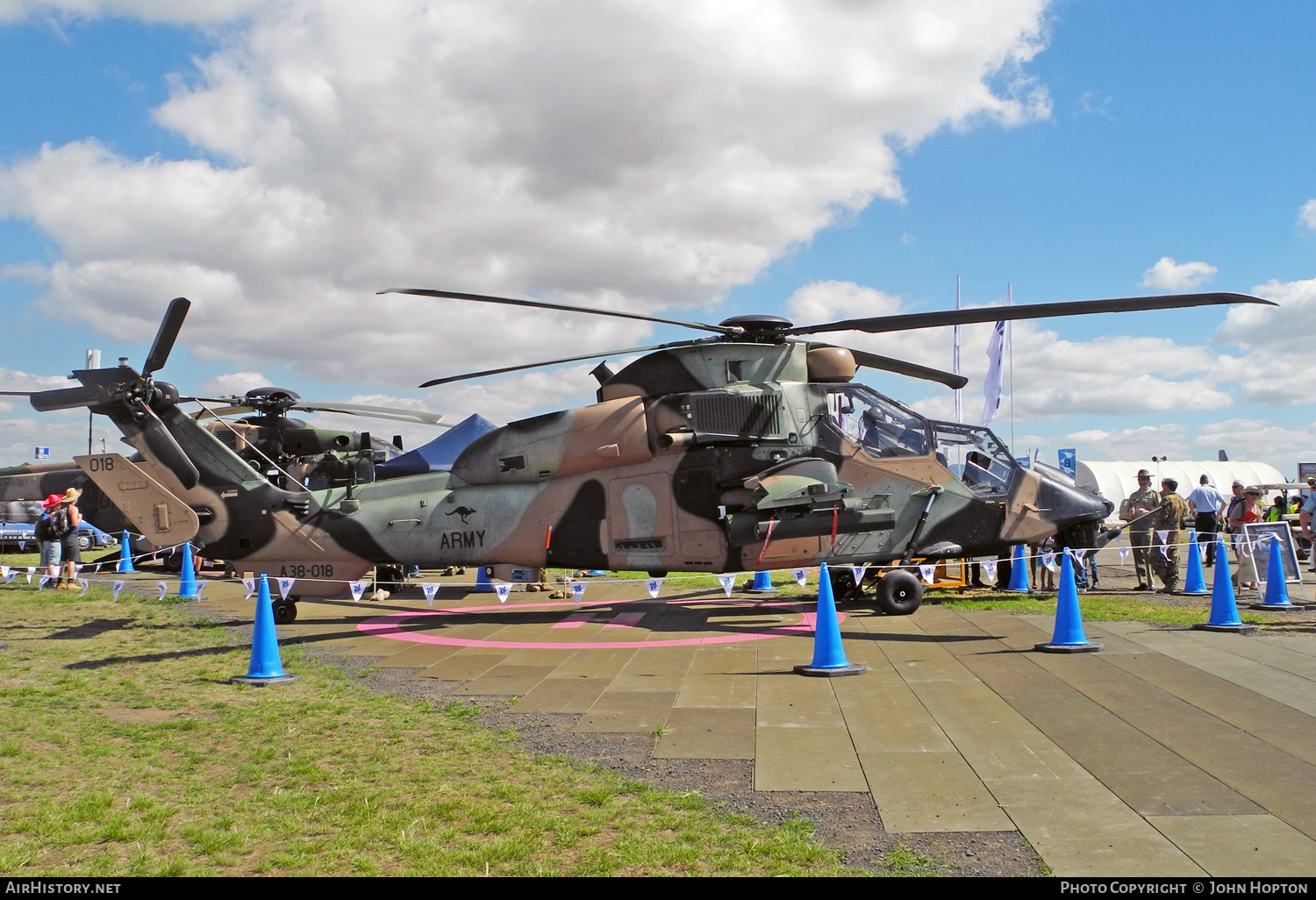 Aircraft Photo of A38-018 | Eurocopter EC-665 Tiger ARH | Australia - Army | AirHistory.net #839548