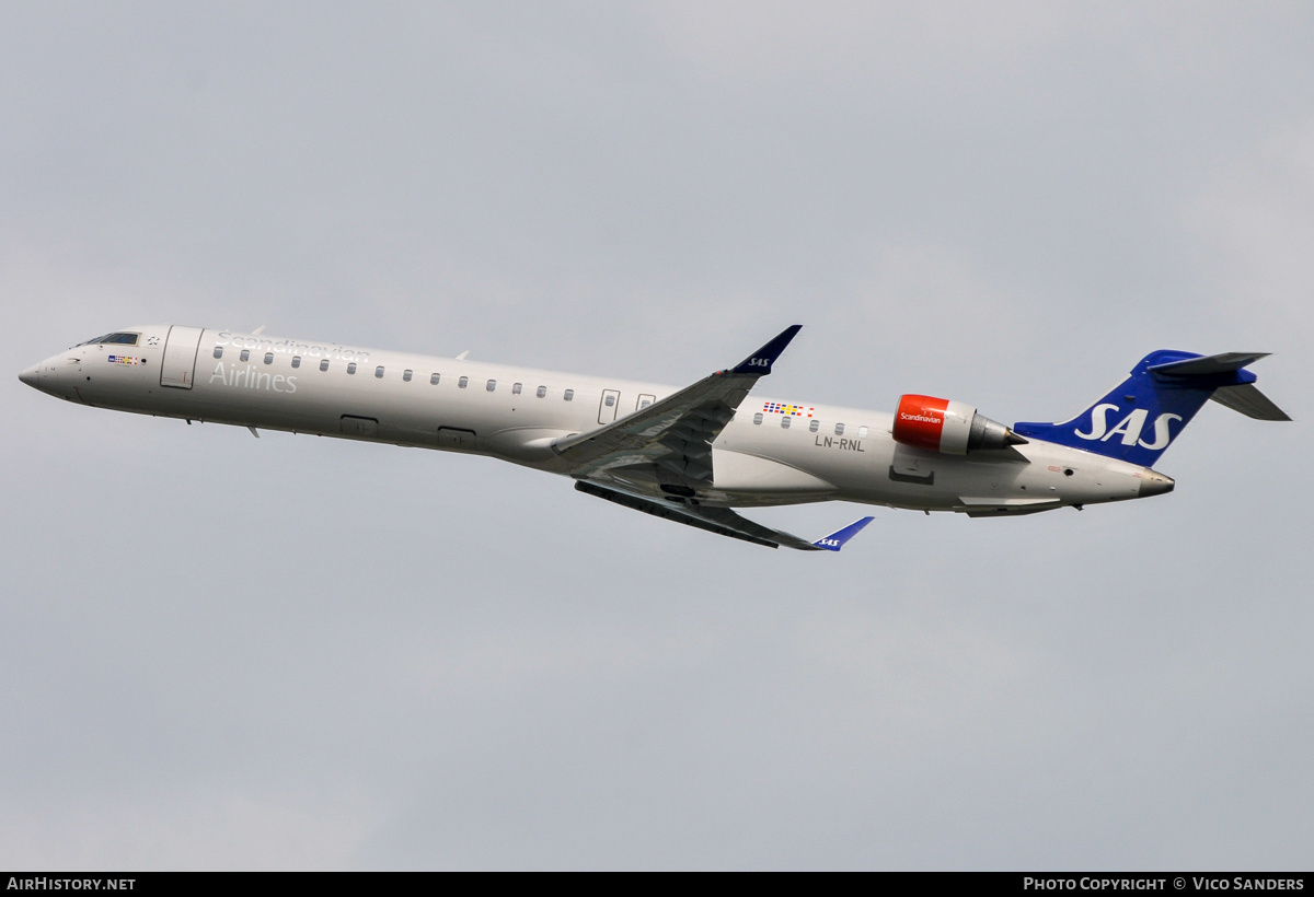Aircraft Photo of LN-RNL | Bombardier CRJ-900 (CL-600-2D24) | Scandinavian Airlines - SAS | AirHistory.net #839555