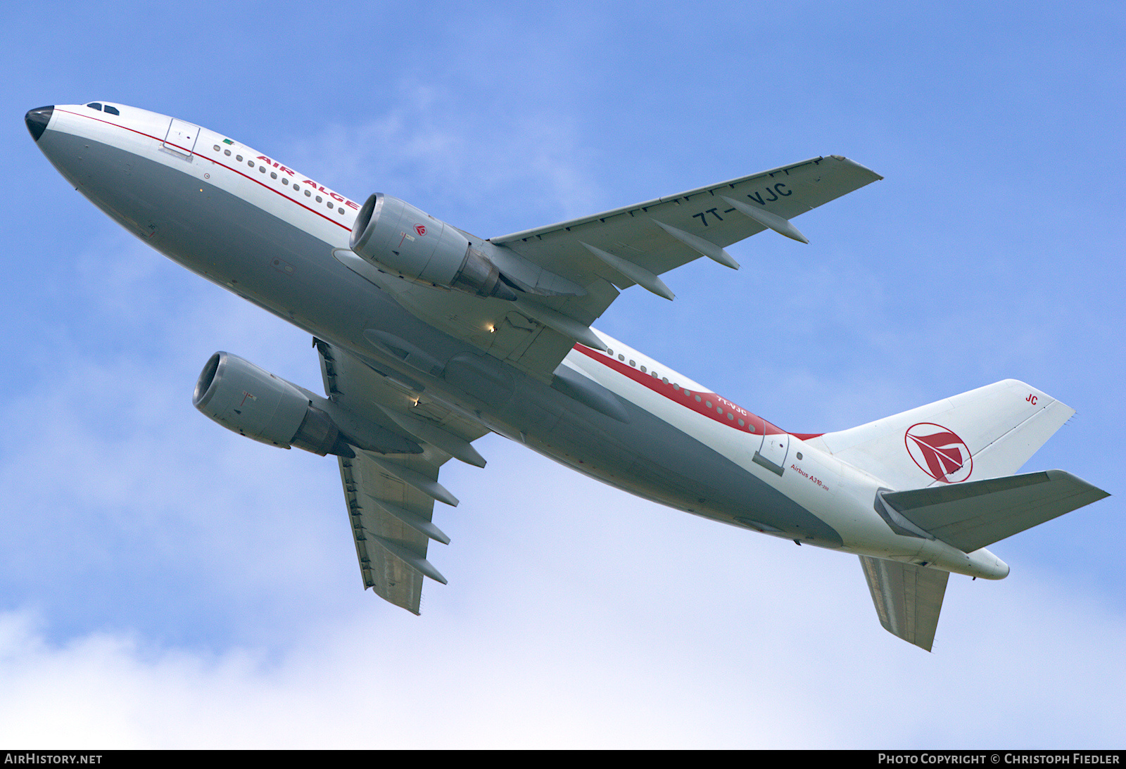Aircraft Photo of 7T-VJC | Airbus A310-203 | Air Algérie | AirHistory.net #839563