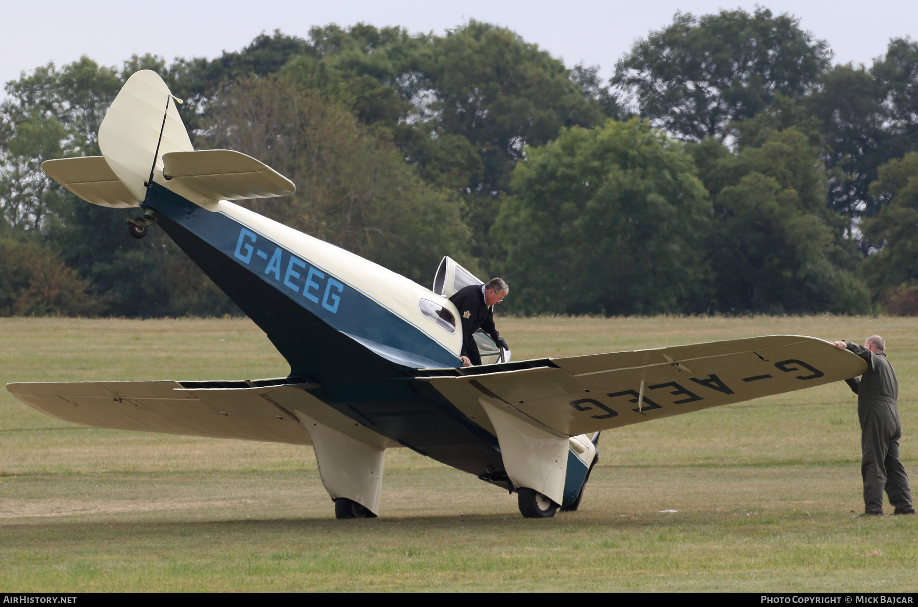 Aircraft Photo of G-AEEG | Miles M.3A Falcon Major | AirHistory.net #839564