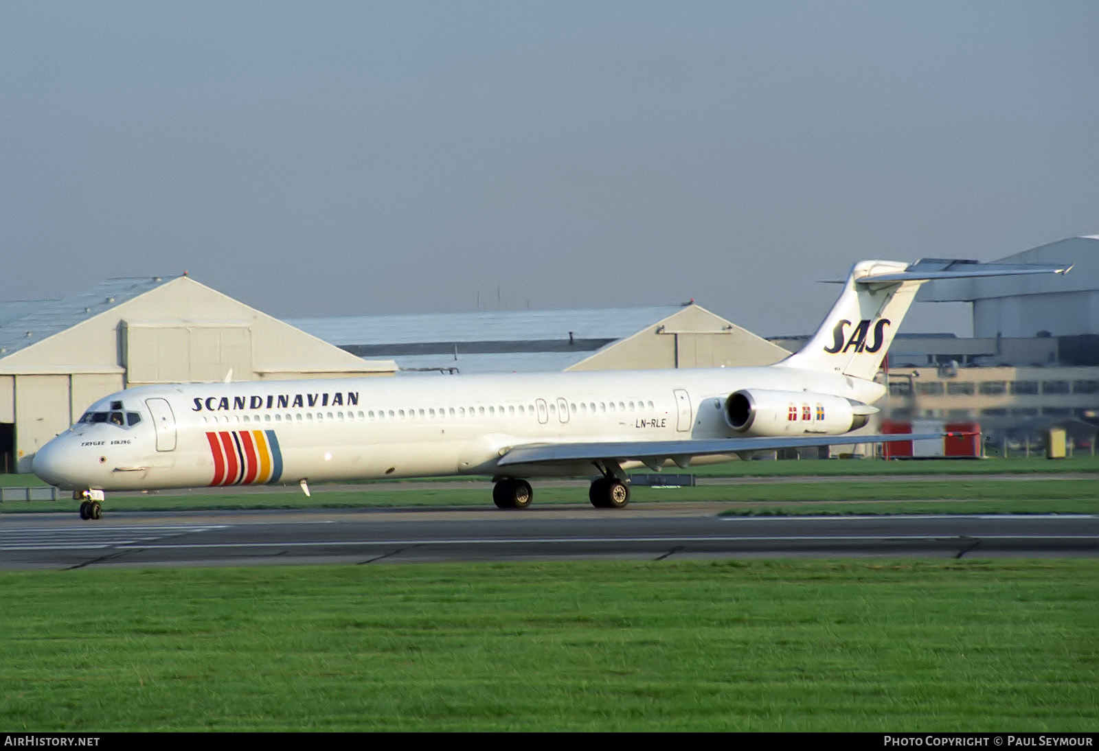 Aircraft Photo of LN-RLE | McDonnell Douglas MD-81 (DC-9-81) | Scandinavian Airlines - SAS | AirHistory.net #839579
