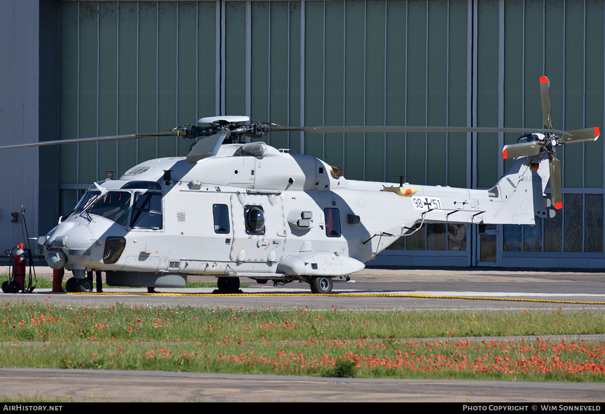 Aircraft Photo of 9851 | NHI NH90 NTH Sea Lion | Germany - Navy | AirHistory.net #839594
