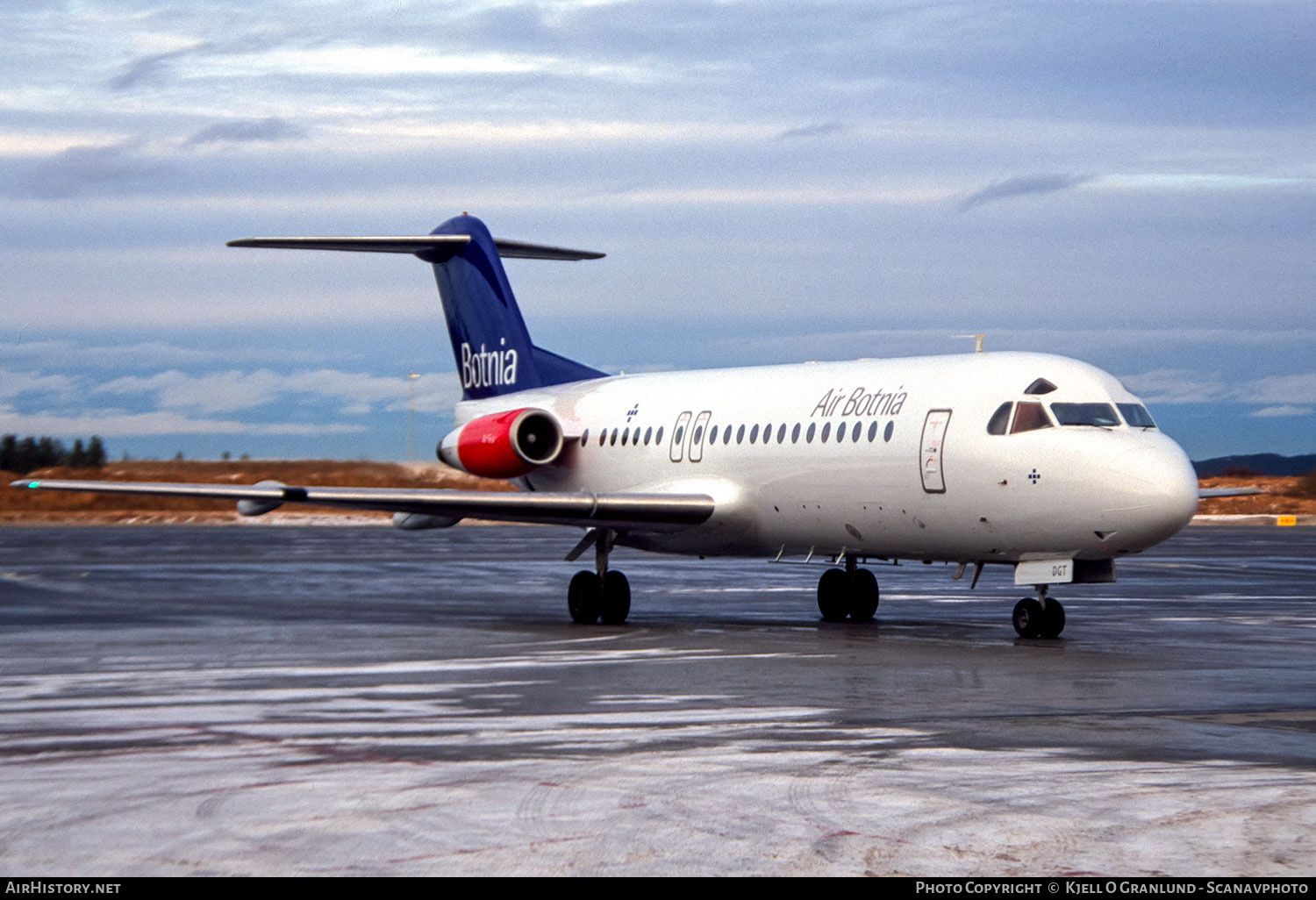 Aircraft Photo of SE-DGT | Fokker F28-4000 Fellowship | Air Botnia | AirHistory.net #839597