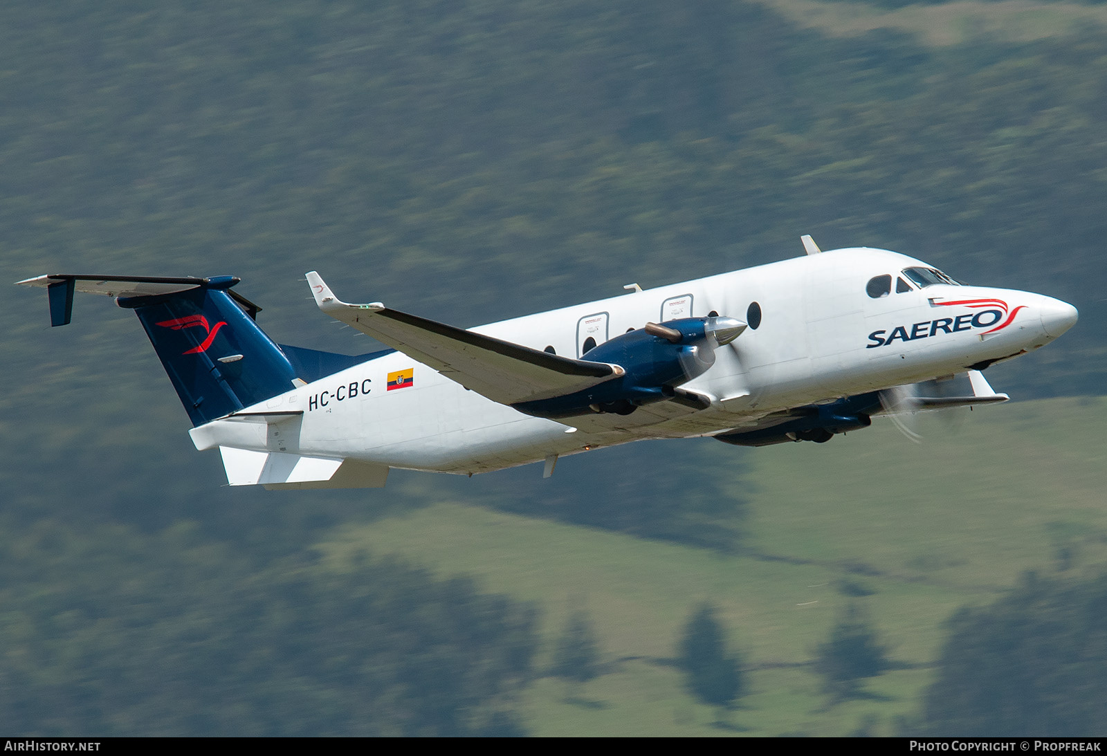 Aircraft Photo of HC-CBC | Beech 1900D | Saereo | AirHistory.net #839610