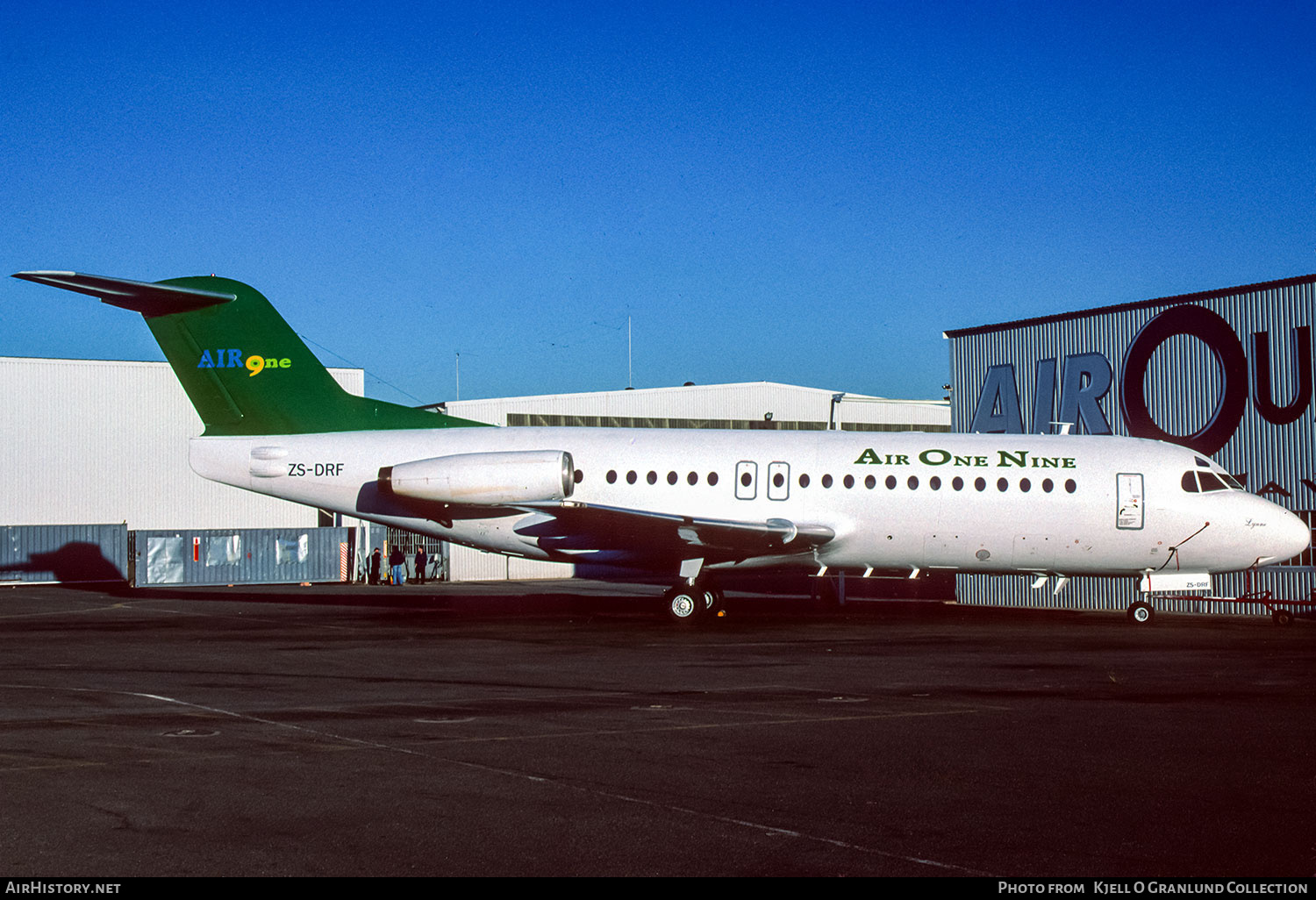 Aircraft Photo of ZS-DRF | Fokker F28-4000 Fellowship | Air One Nine | AirHistory.net #839627