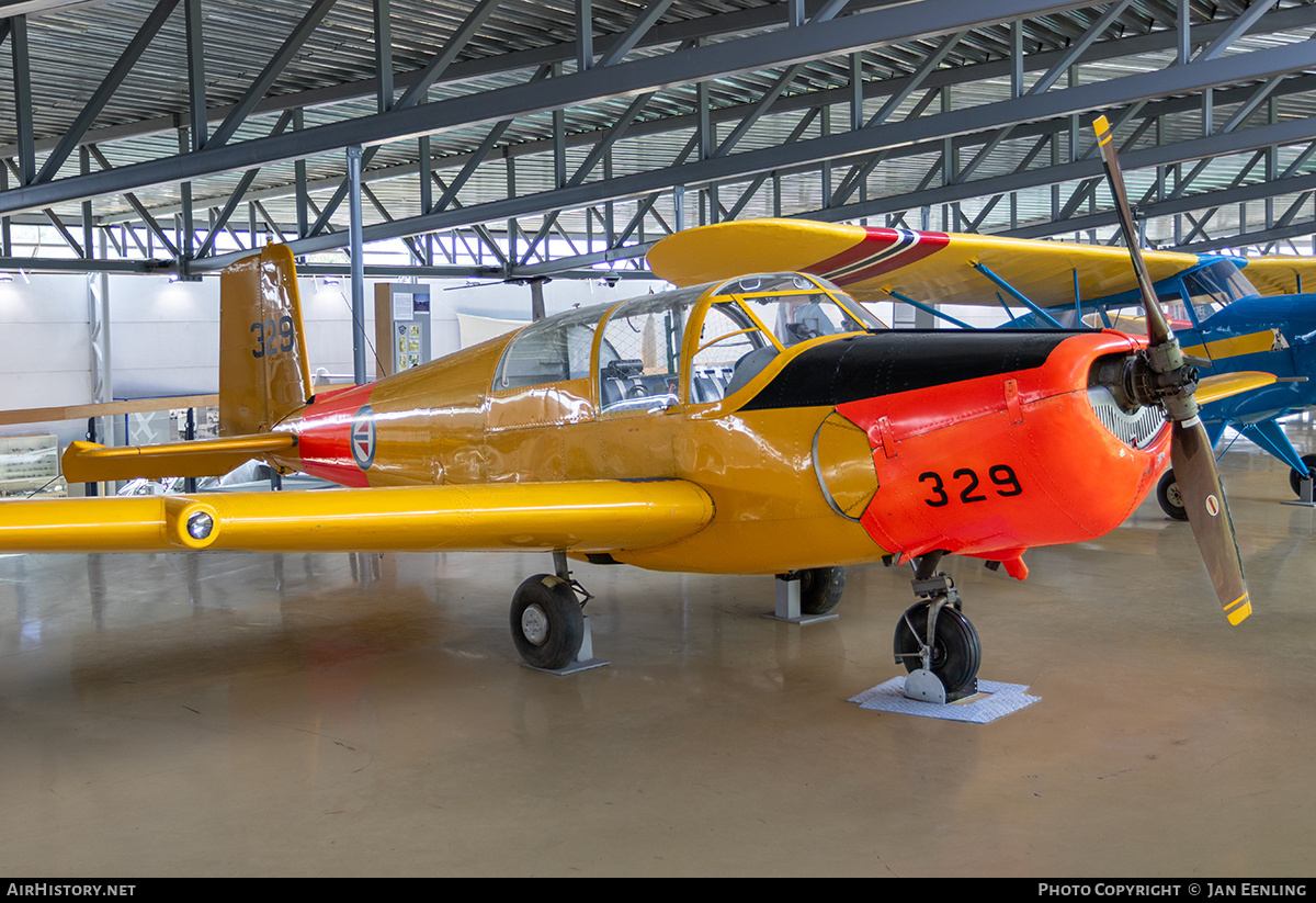 Aircraft Photo of 329 | Saab 91B-2 Safir | Norway - Air Force | AirHistory.net #839628