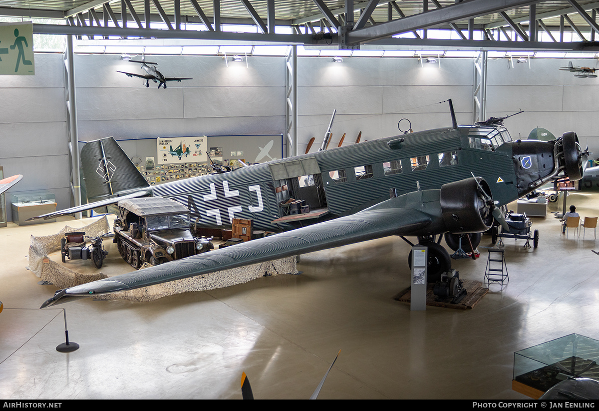 Aircraft Photo of 6657 | Junkers Ju 52/3m g4e | Germany - Air Force | AirHistory.net #839629