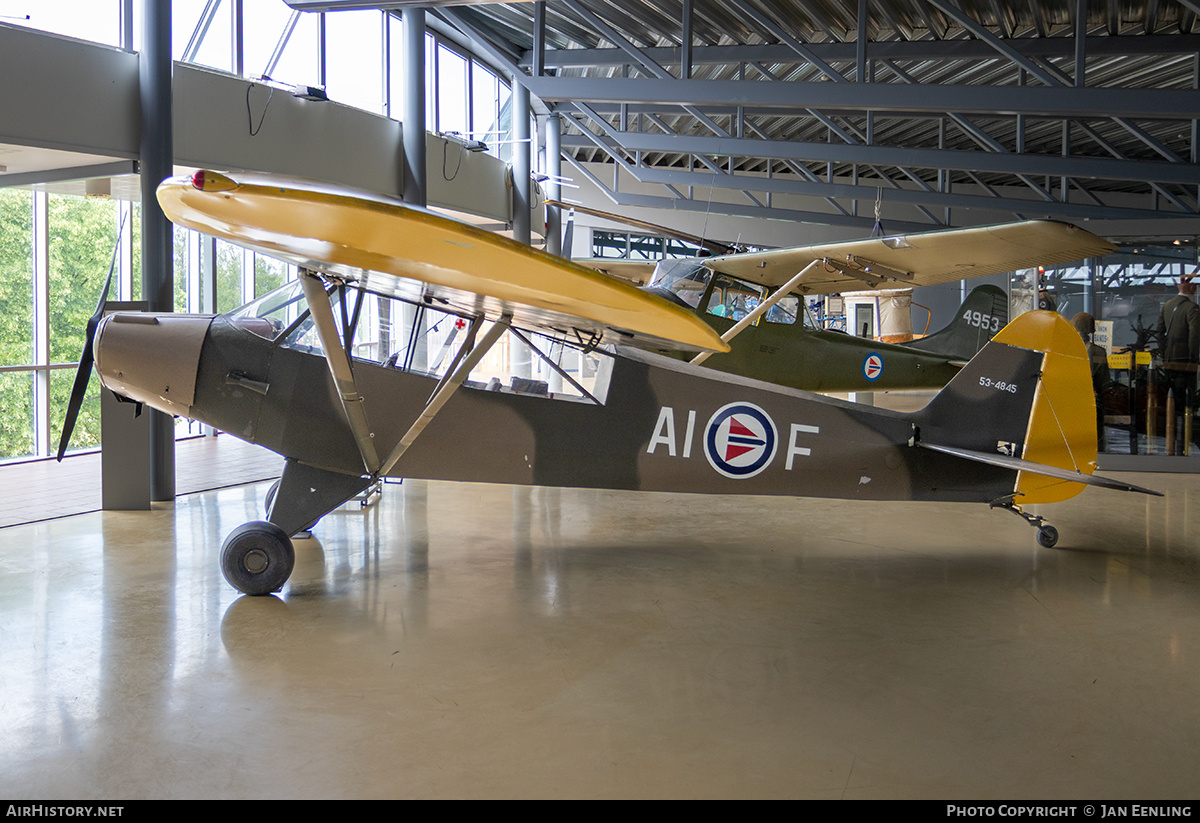 Aircraft Photo of 53-4845 | Piper L-18C Super Cub | Norway - Air Force | AirHistory.net #839630