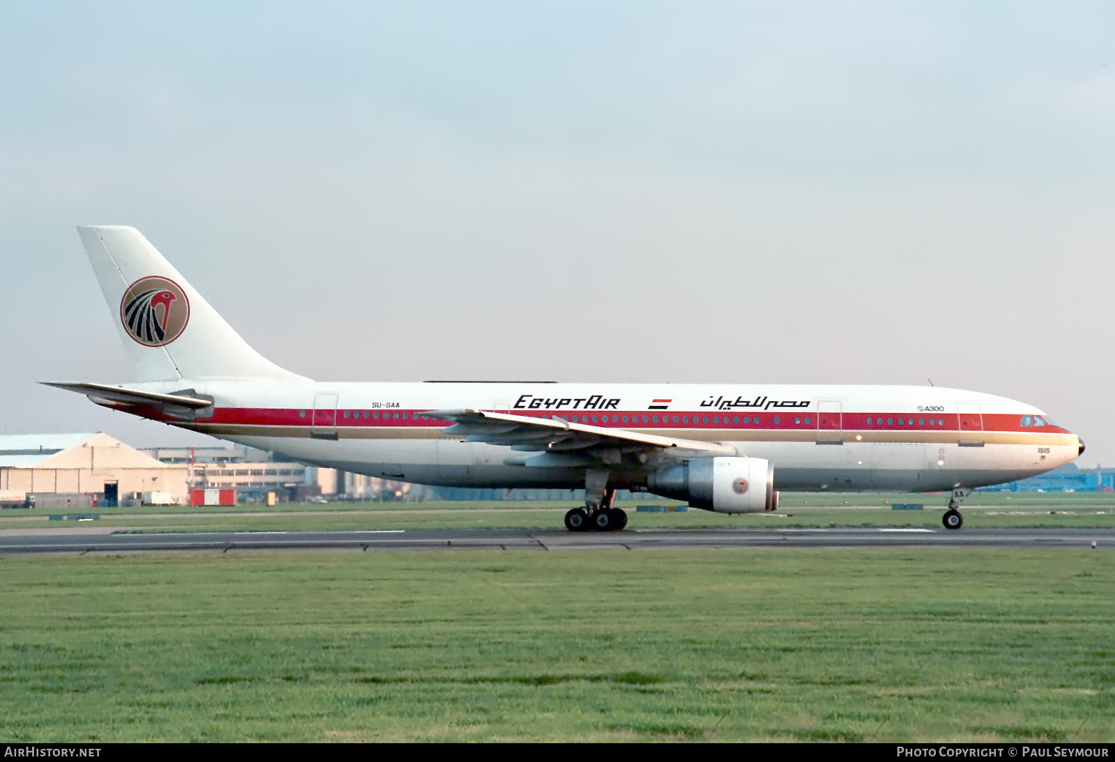 Aircraft Photo of SU-GAA | Airbus A300B4-2C | EgyptAir | AirHistory.net #839631