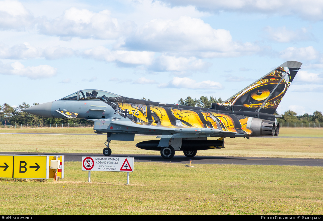Aircraft Photo of 3074 | Eurofighter EF-2000 Typhoon S | Germany - Air Force | AirHistory.net #839644