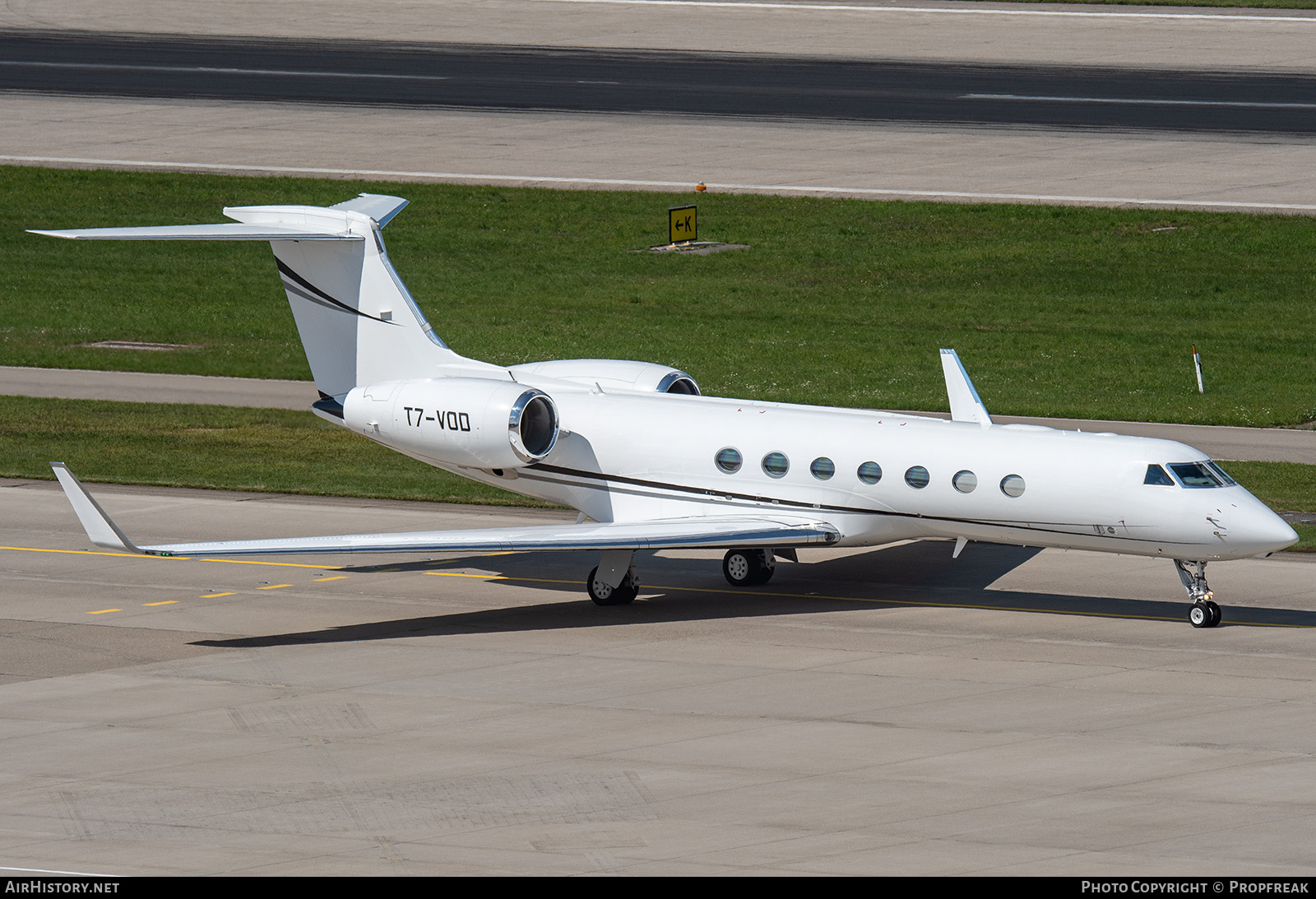 Aircraft Photo of T7-VOD | Gulfstream Aerospace G-V-SP Gulfstream G550 | AirHistory.net #839655
