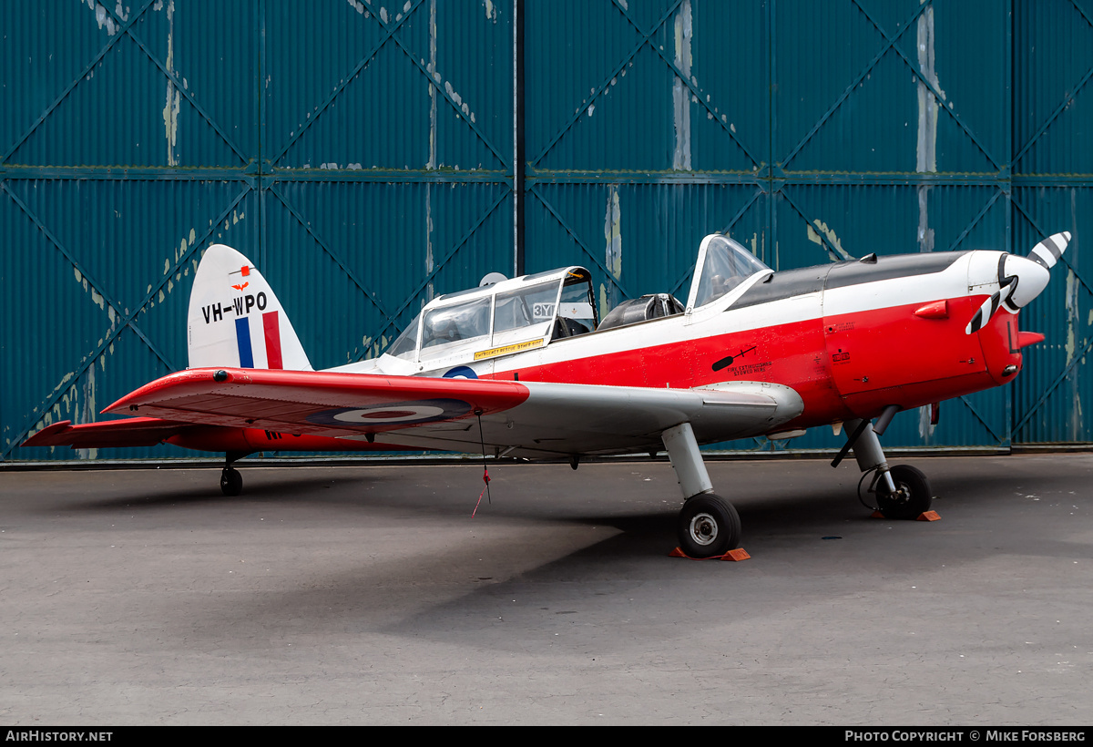 Aircraft Photo of VH-WPO / WP837 | De Havilland DHC-1 Chipmunk Mk22 | UK - Air Force | AirHistory.net #839660