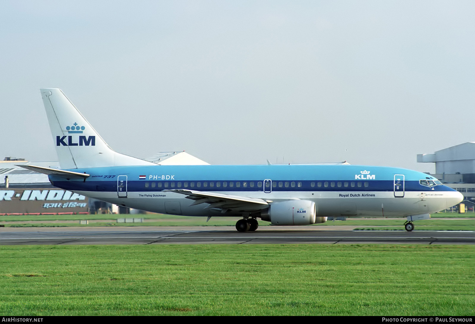 Aircraft Photo of PH-BDK | Boeing 737-306 | KLM - Royal Dutch Airlines | AirHistory.net #839666