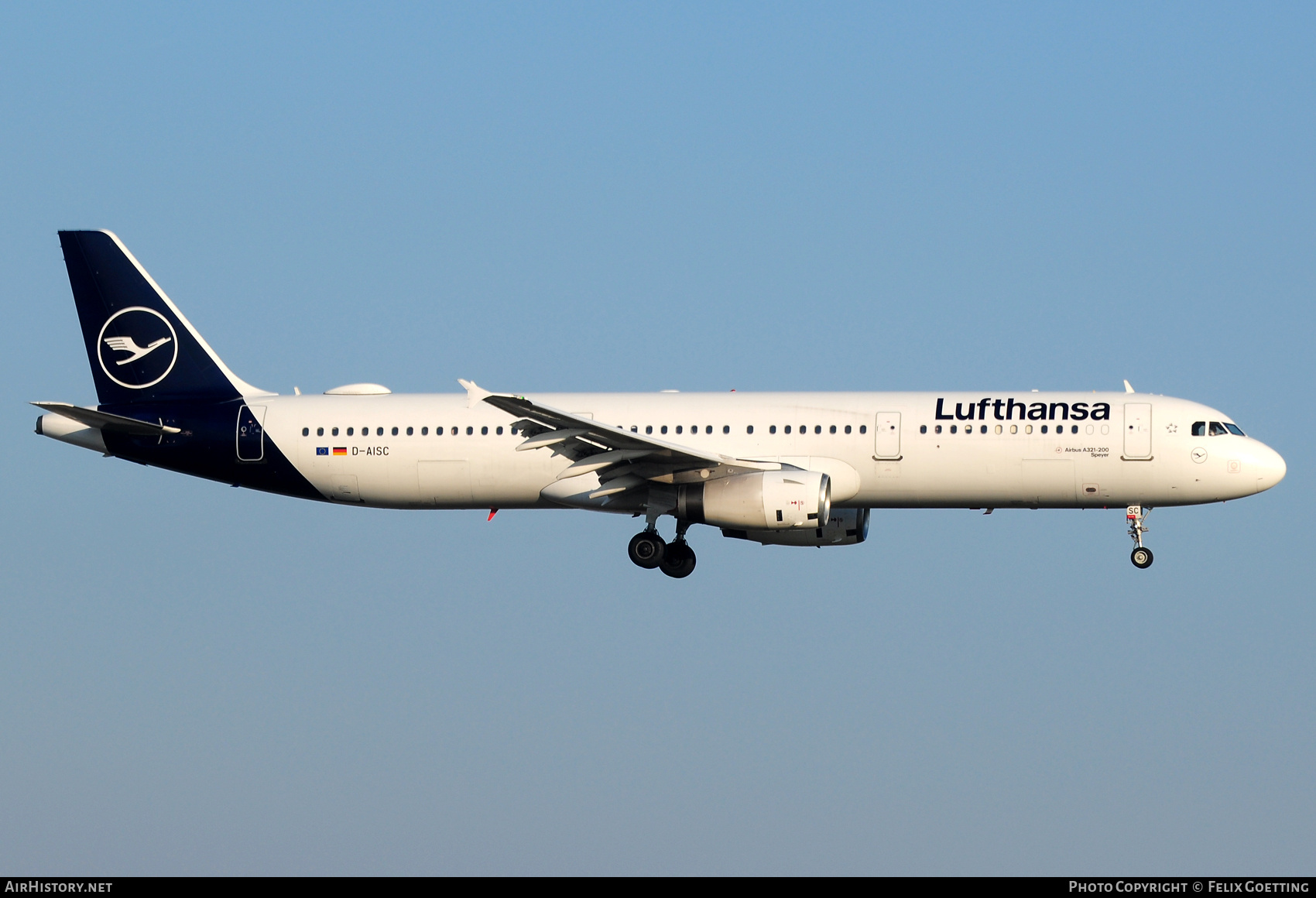 Aircraft Photo of D-AISC | Airbus A321-231 | Lufthansa | AirHistory.net #839672