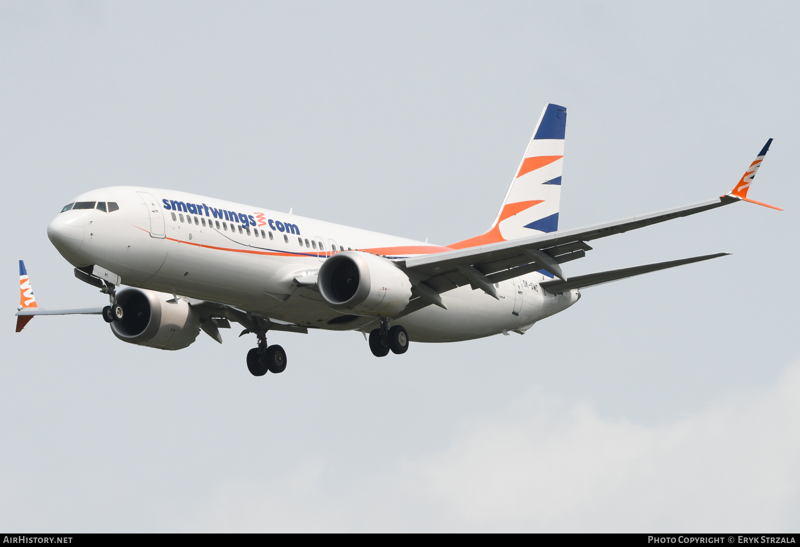 Aircraft Photo of OK-SWC | Boeing 737-8 Max 8 | Smartwings | AirHistory.net #839674