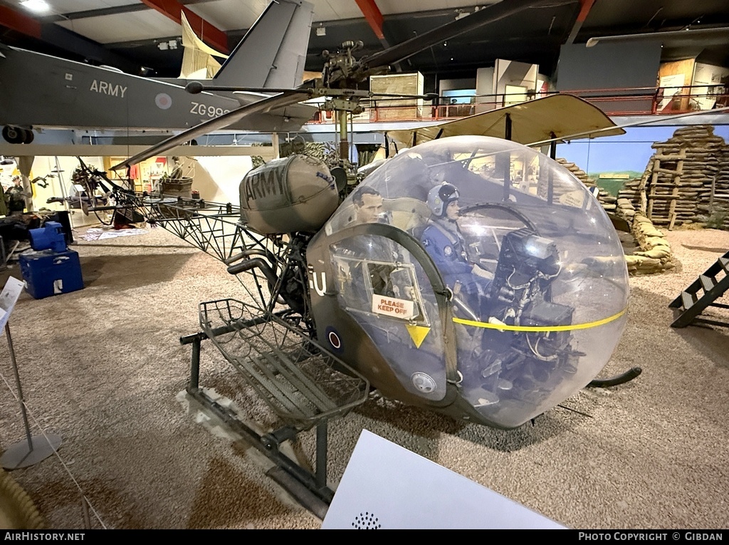 Aircraft Photo of XT108 | Agusta AB-47G-3 Sioux AH.1 | UK - Army | AirHistory.net #839677