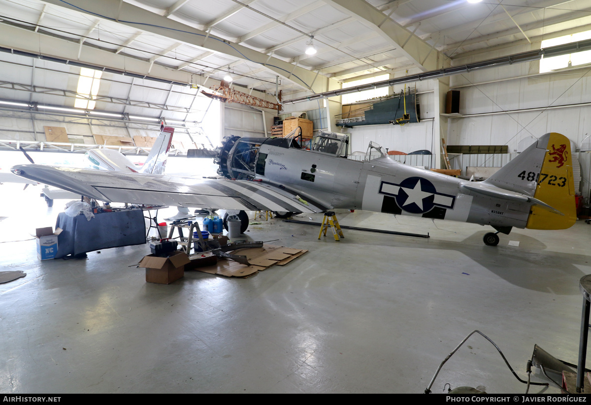 Aircraft Photo of N350HT / 481723 | North American AT-6D Texan | USA - Air Force | AirHistory.net #839683